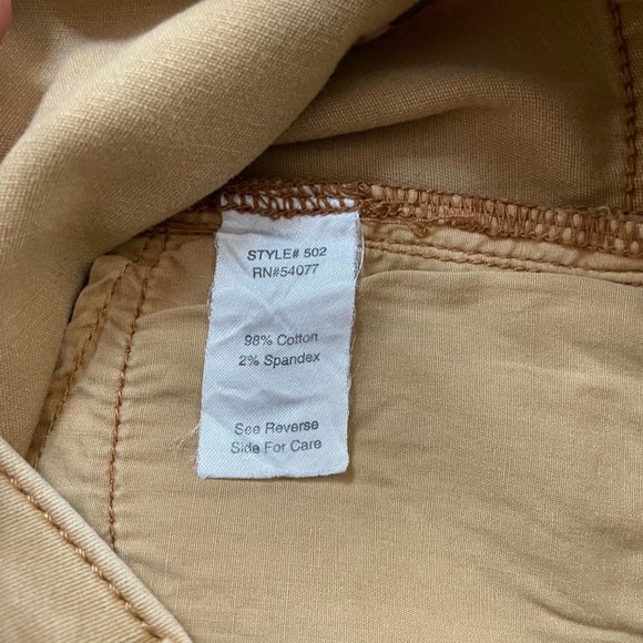 CAbi Ruby Gold Skinny Jeans Women's Size 2 Stretch Casual - Picture 5 of 9